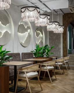 Стулья в интерьере ресторана — image3.jpg | Фабрика Linea